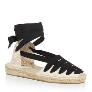 Soludos Gladiator Lace-up Demi wedge Espadrilless